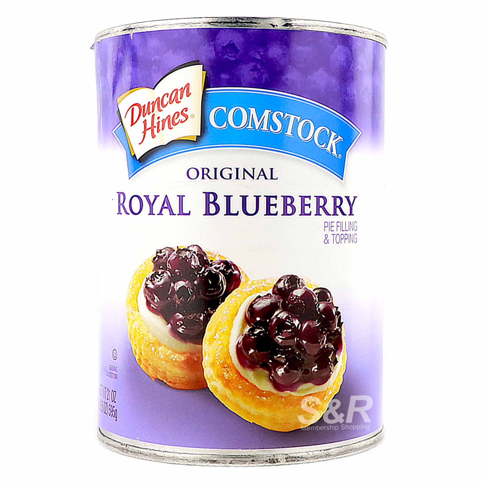 Duncan Hines Comstock Original Royal Blueberry 595g Duncan Hines Comstock Original Royal Blueberry 595g